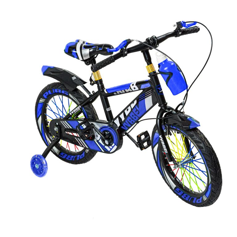 Bicicleta Nino Infantil Montain Bike MTB Con Ruedas Aro 12 Azul ...