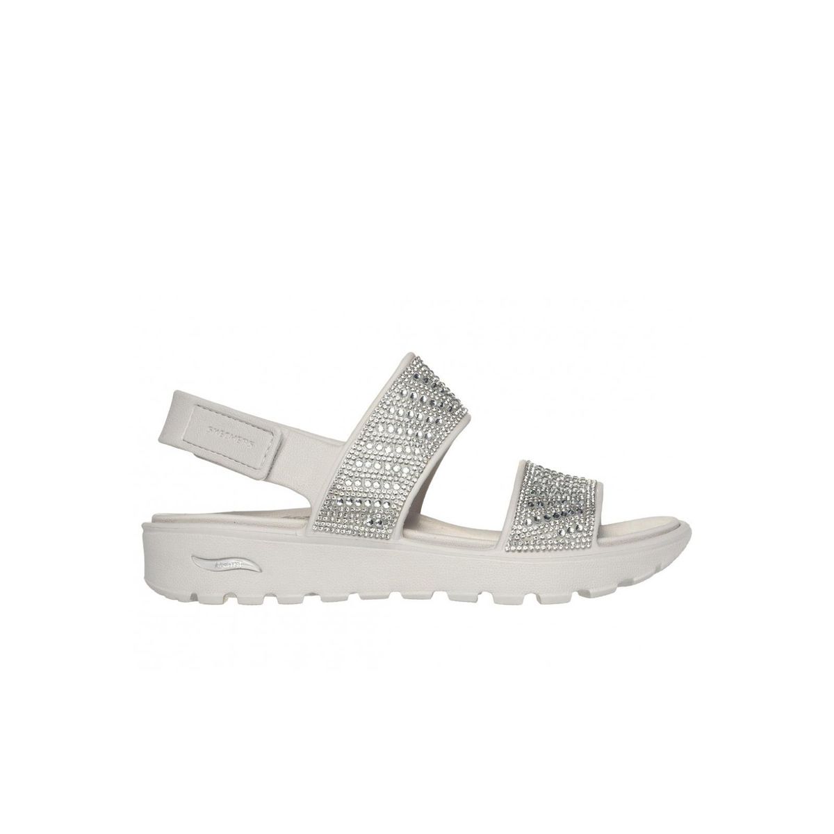 SKECHERS - Sandalias Mujer Arch Fit Footsteps Beige Skechers