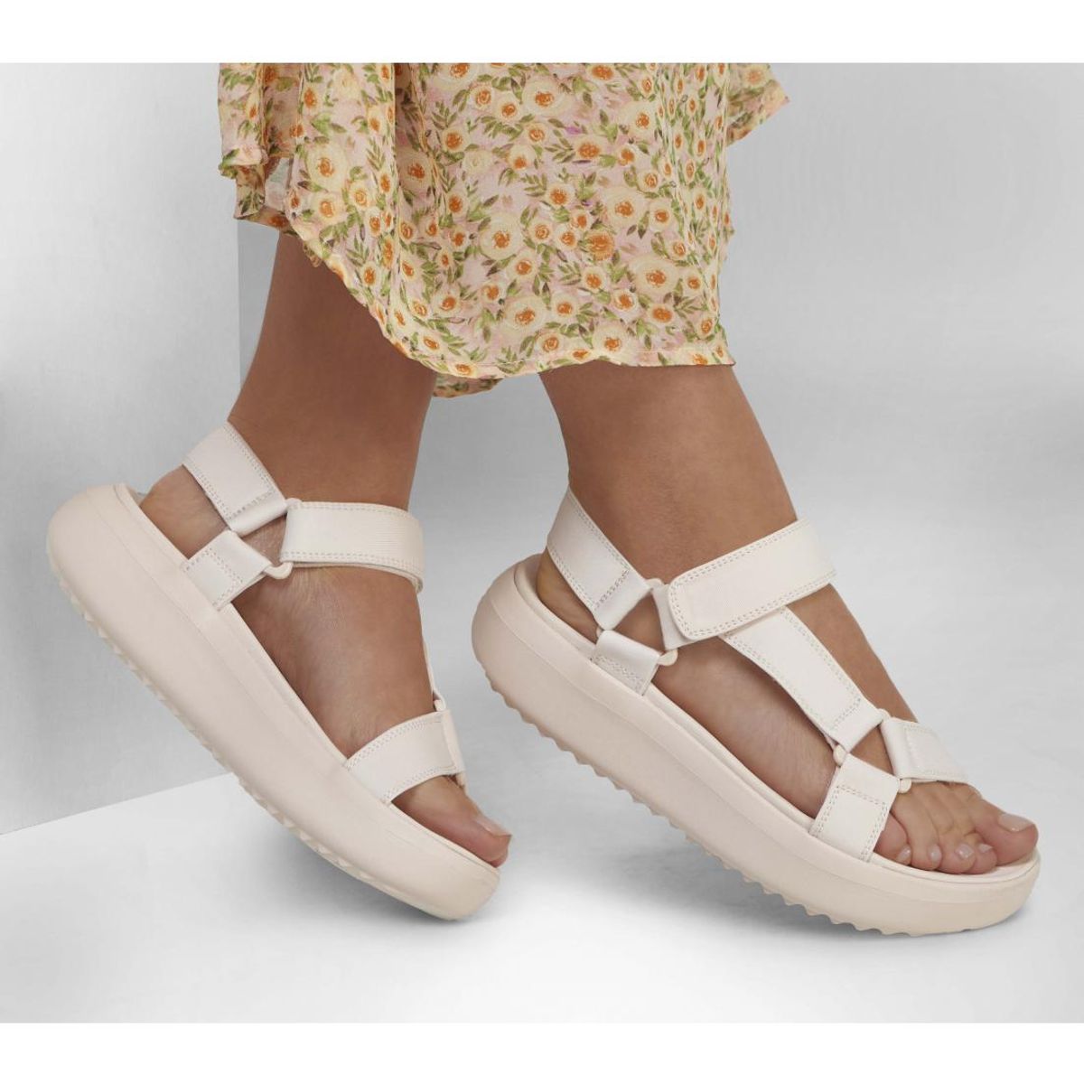 SKECHERS - Sandalias Mujer Pop Ups 30 Nude Skechers