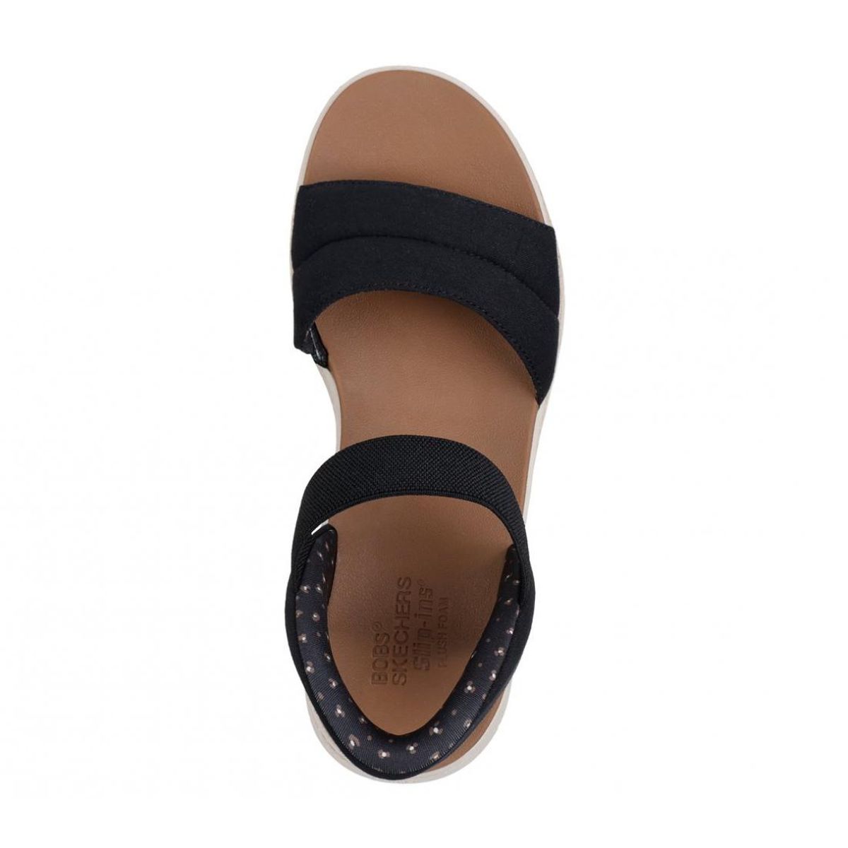 SKECHERS - Sandalias Mujer Slip-ins Bobs Sun Ray Negro Skechers