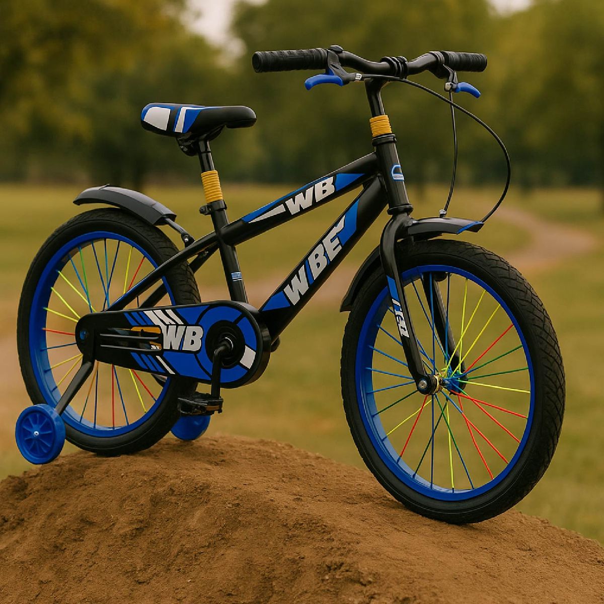 MUNDO ONLINE - Bicicleta Niño Infantil Montain Bike MTB Con Ruedas Aro 16