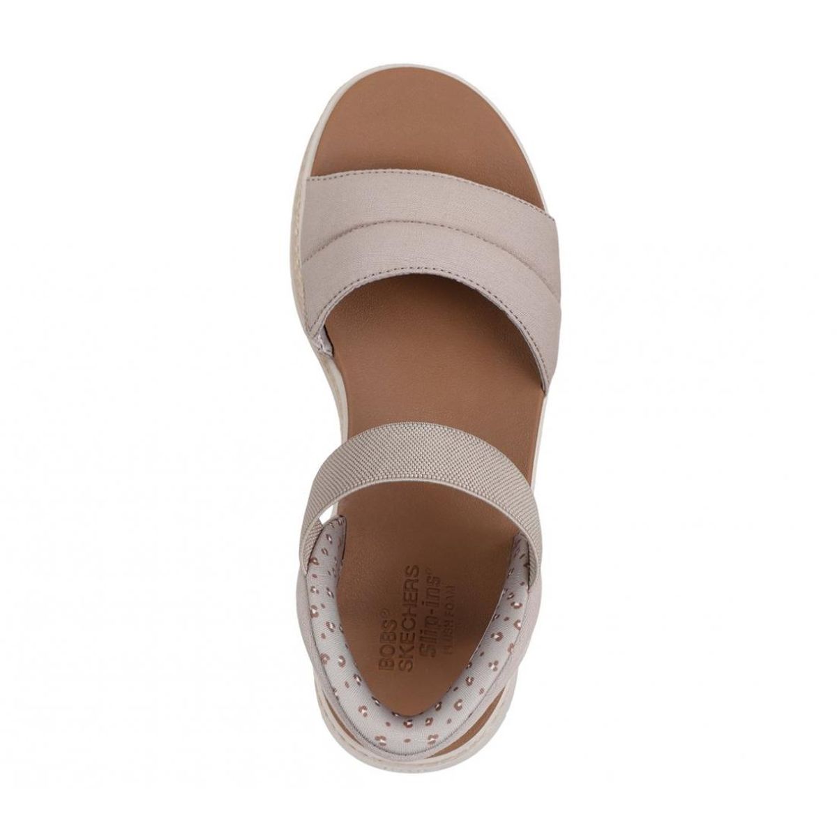 SKECHERS - Sandalias Mujer Slip-ins Bobs Sun Ray Beige Skechers