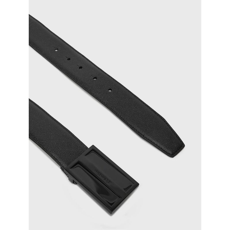 CALVIN KLEIN - Cinturón Enamelled 35Mm Negro Calvin Klein