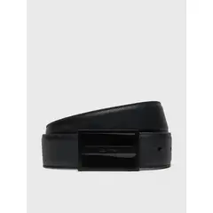 CALVIN KLEIN - Cinturón Enamelled 35Mm Negro