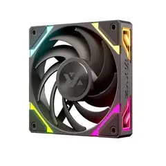 GENERICO - Kit 3 Ventiladores XYZ VORTEX PRO A-RGB, Reverse Airflow, 120mm, Negro
