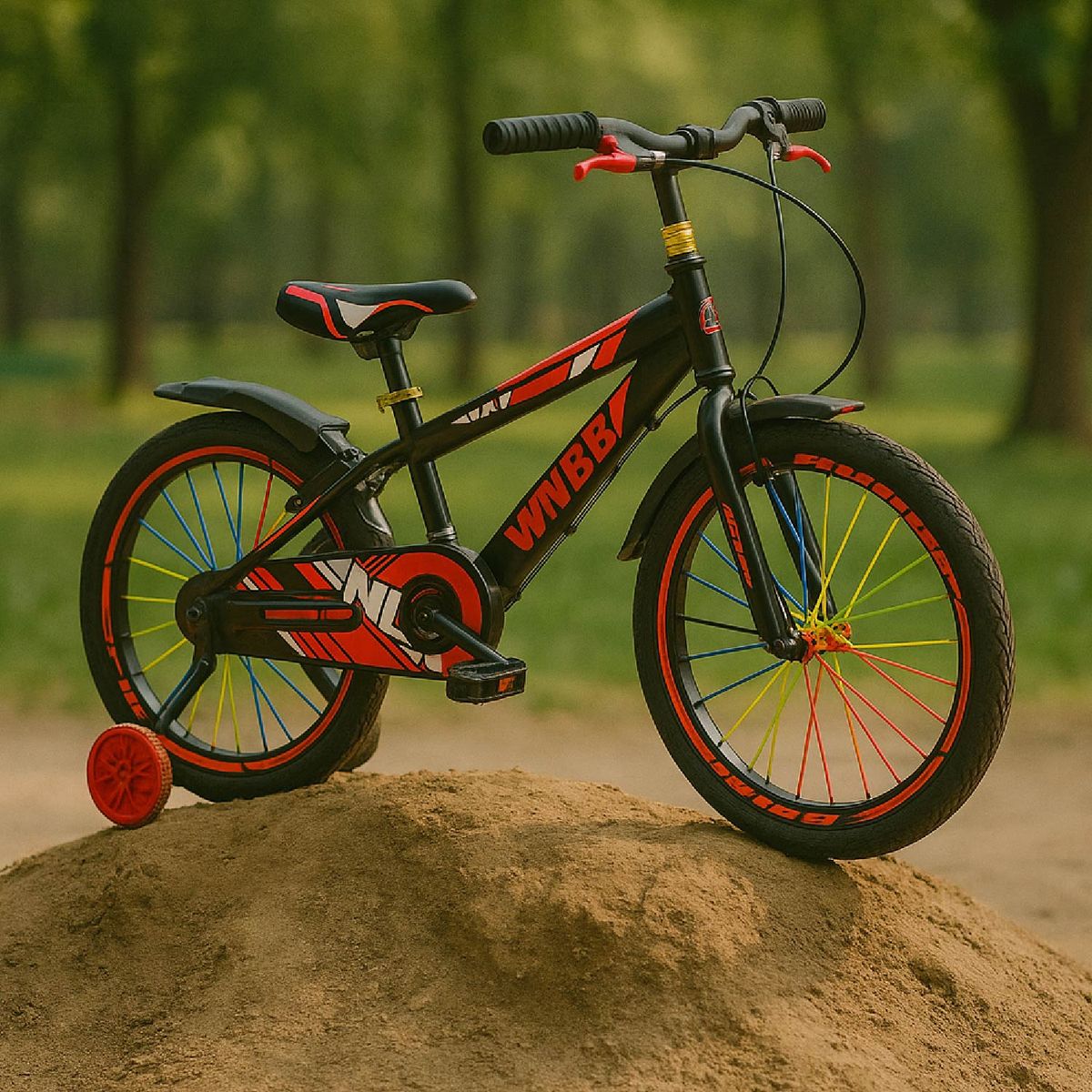 MUNDO ONLINE - Bicicleta Niño Infantil Montain Bike MTB Con Ruedas Aro 16