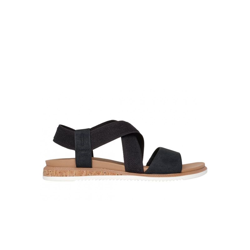 SKECHERS - Sandalias Mujer Desest Kiss Low Negro BLK Skechers
