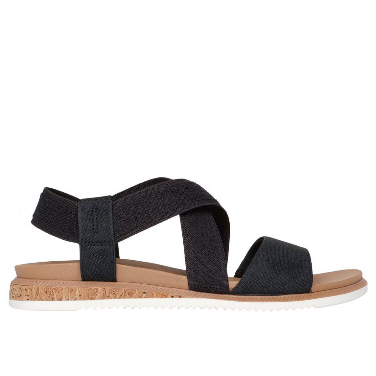 SKECHERS - Sandalias Mujer Desest Kiss Low Negro BLK Skechers