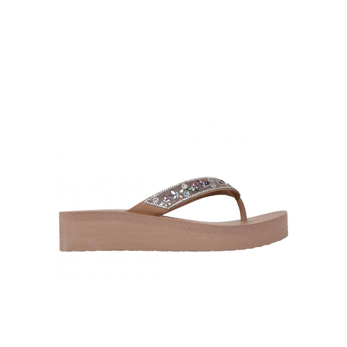 SKECHERS - Sandalias Mujer Vinyasa - Butterfly Kiss Café Skechers