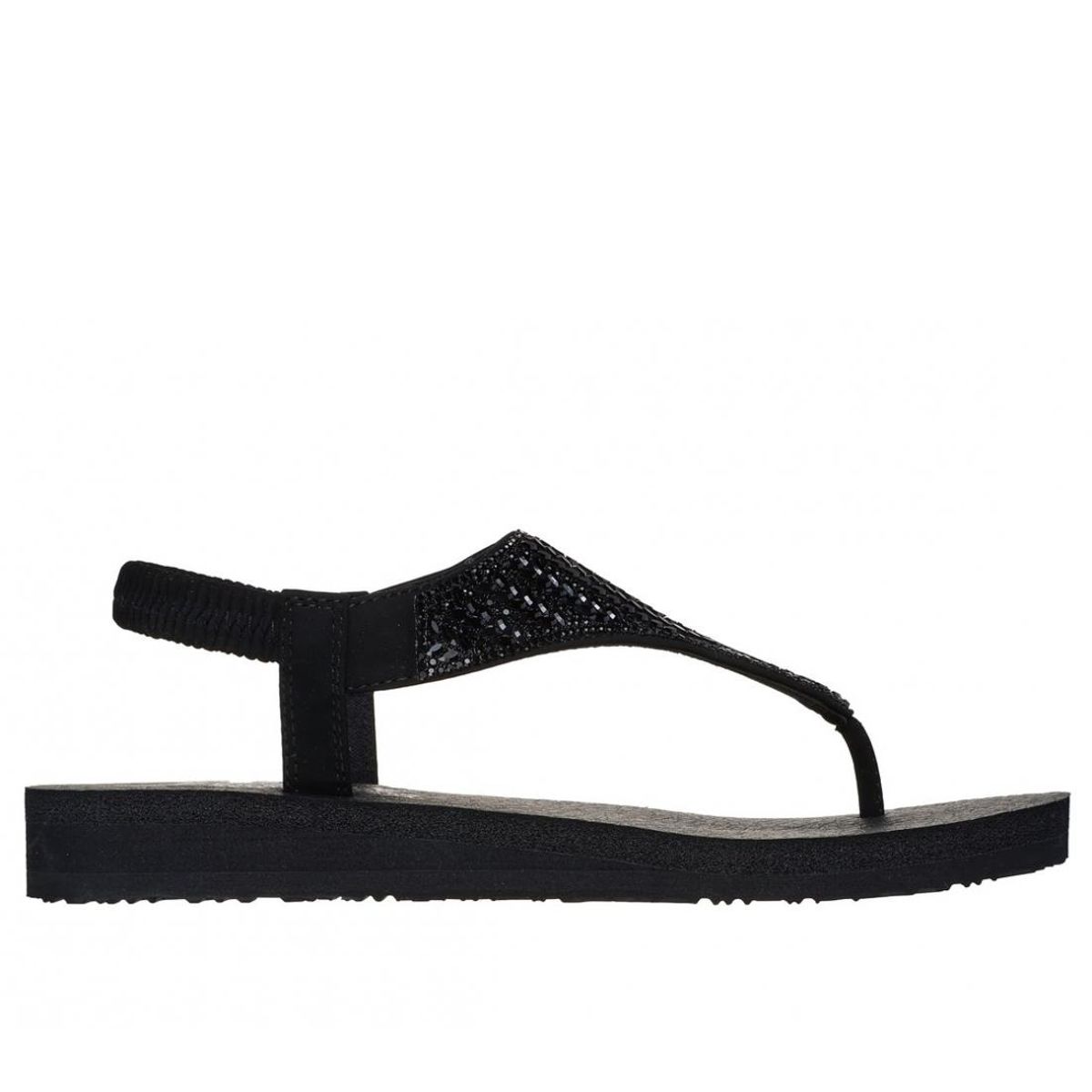 SKECHERS - Sandalias Mujer Meditation Glamorous Muse Negro Skechers