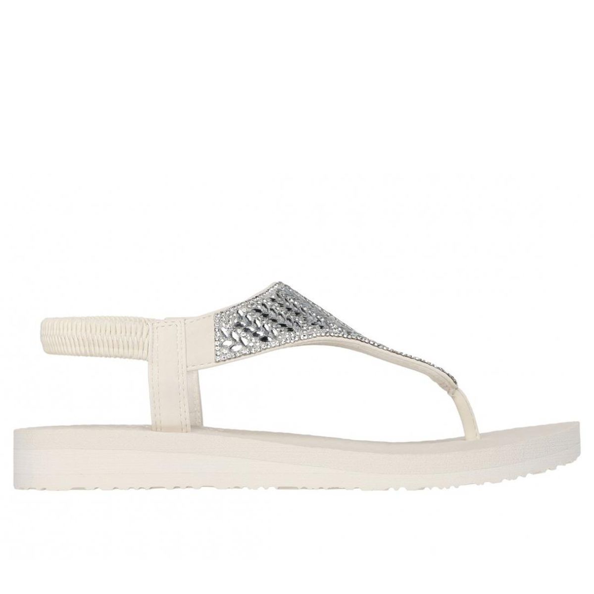 SKECHERS - Sandalias Mujer Meditation Glamorous Muse Beige WT Skechers