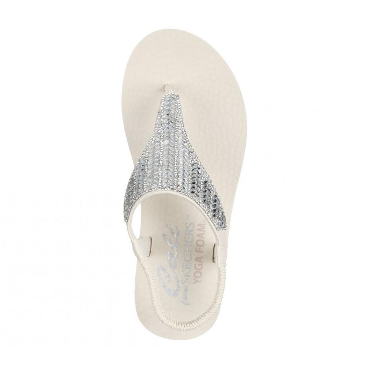SKECHERS - Sandalias Mujer Meditation Glamorous Muse Beige WT Skechers