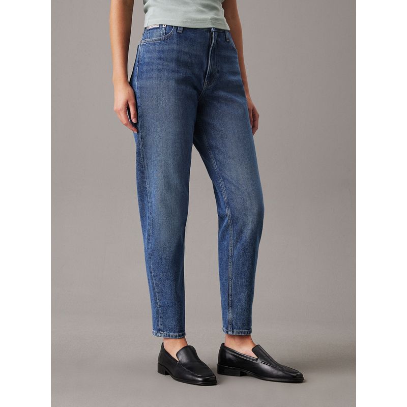 CALVIN KLEIN - Mom jeans Azul Calvin Klein