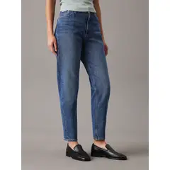 CALVIN KLEIN - Mom jeans Azul