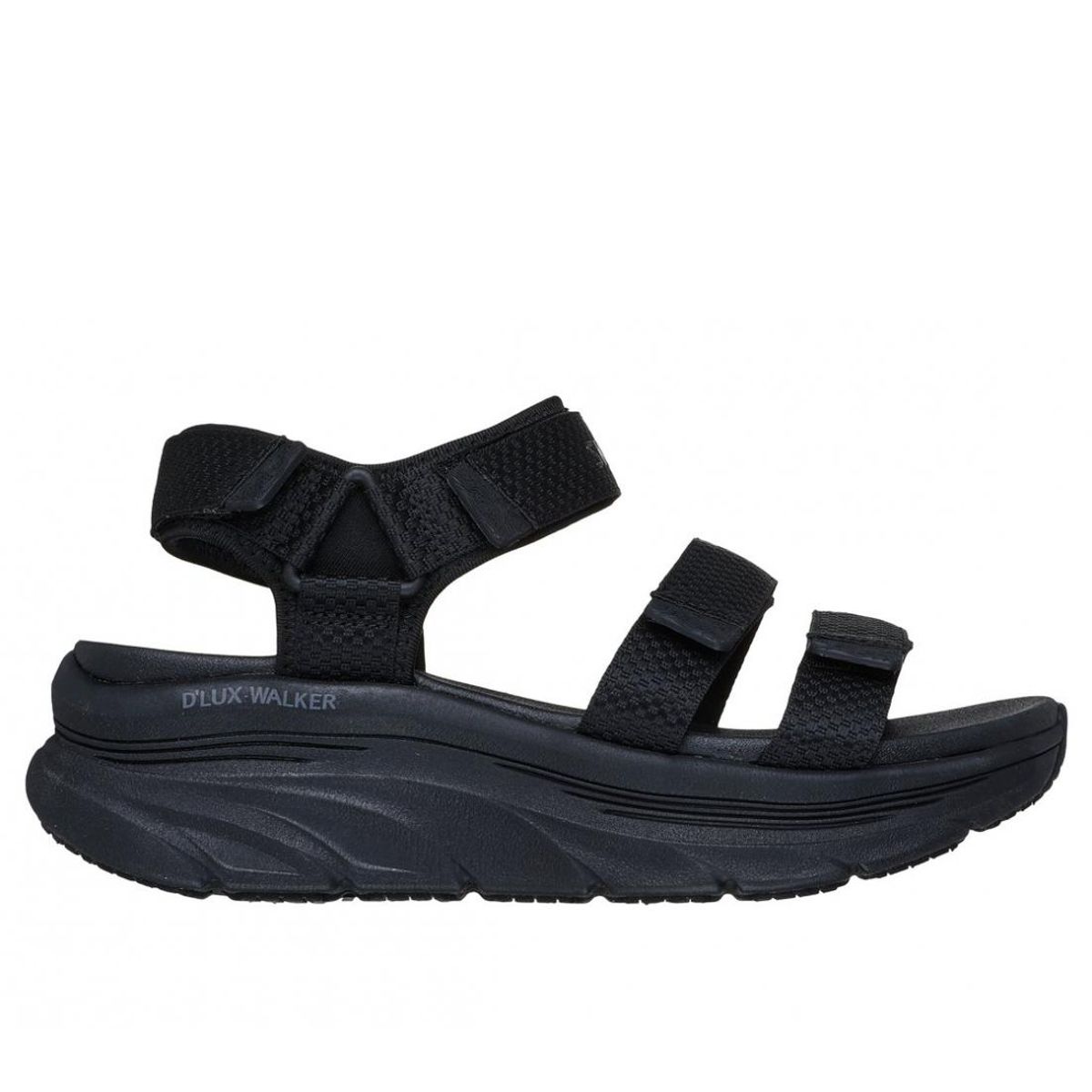 SKECHERS - Sandalias Mujer DLux Walker Negro BK Skechers