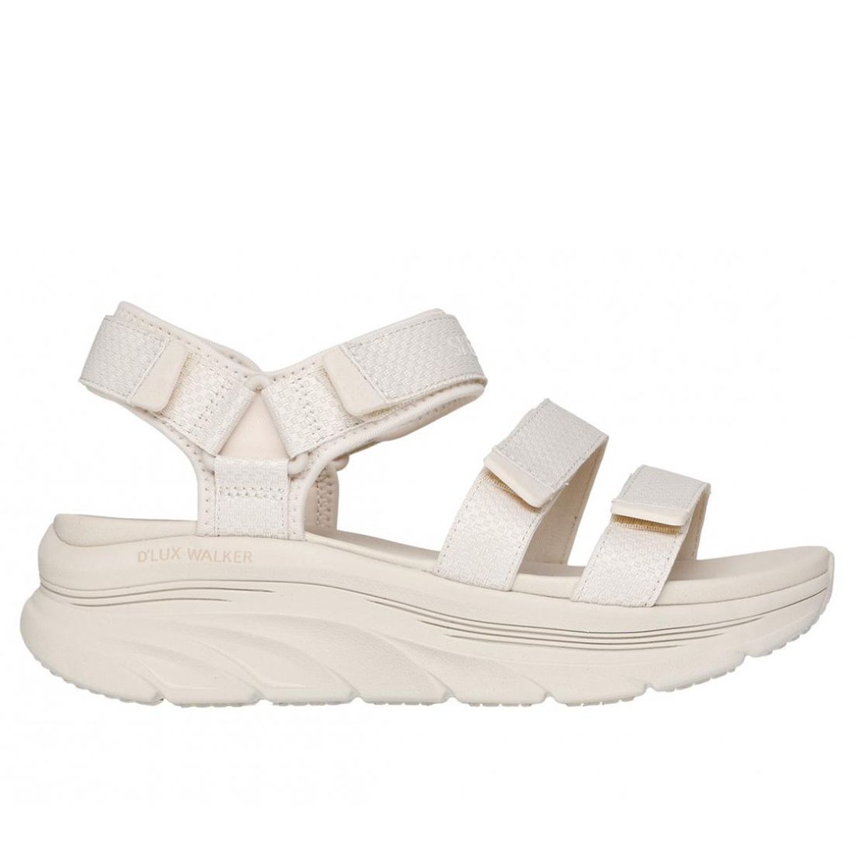 SKECHERS - Sandalias Mujer DLux Walker Beige NT Skechers
