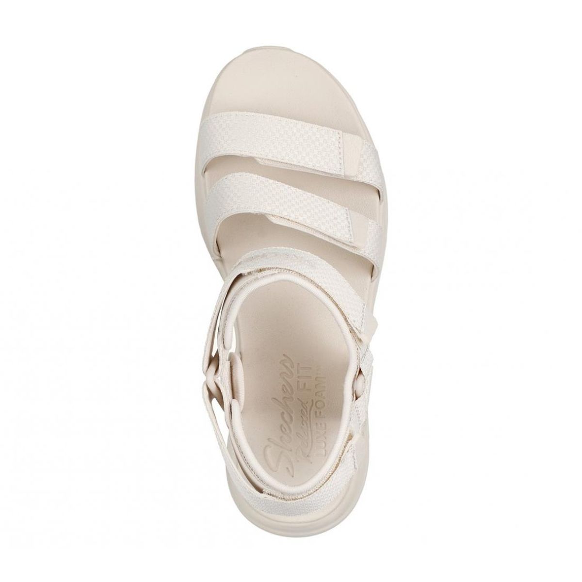 SKECHERS - Sandalias Mujer DLux Walker Beige NT Skechers