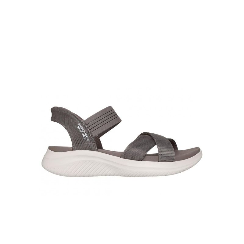 SKECHERS - Sandalias Mujer Slipins UltraFlex30 NeverBetter Café Skechers