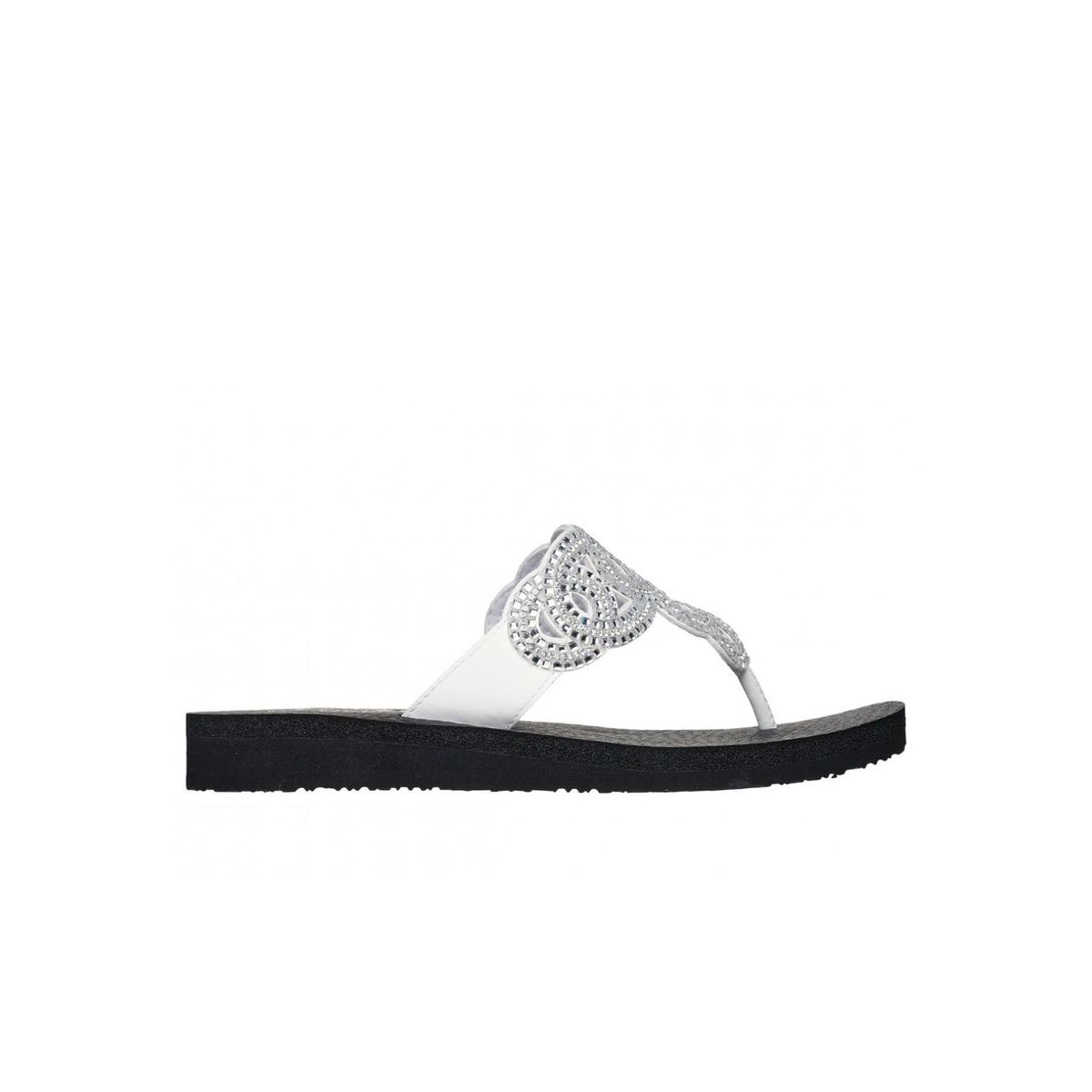 SKECHERS - Sandalias Mujer Meditation Glamorous Muse Blanco Skechers