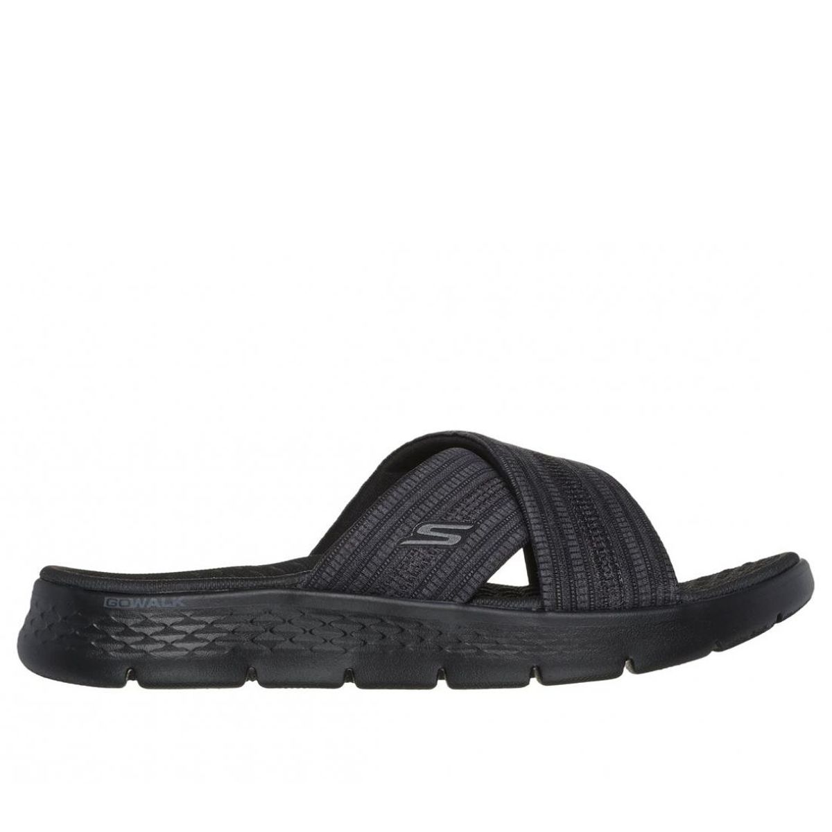 SKECHERS - Sandalias Mujer Go Walk Flex Sandal Impressed Negro Skechers