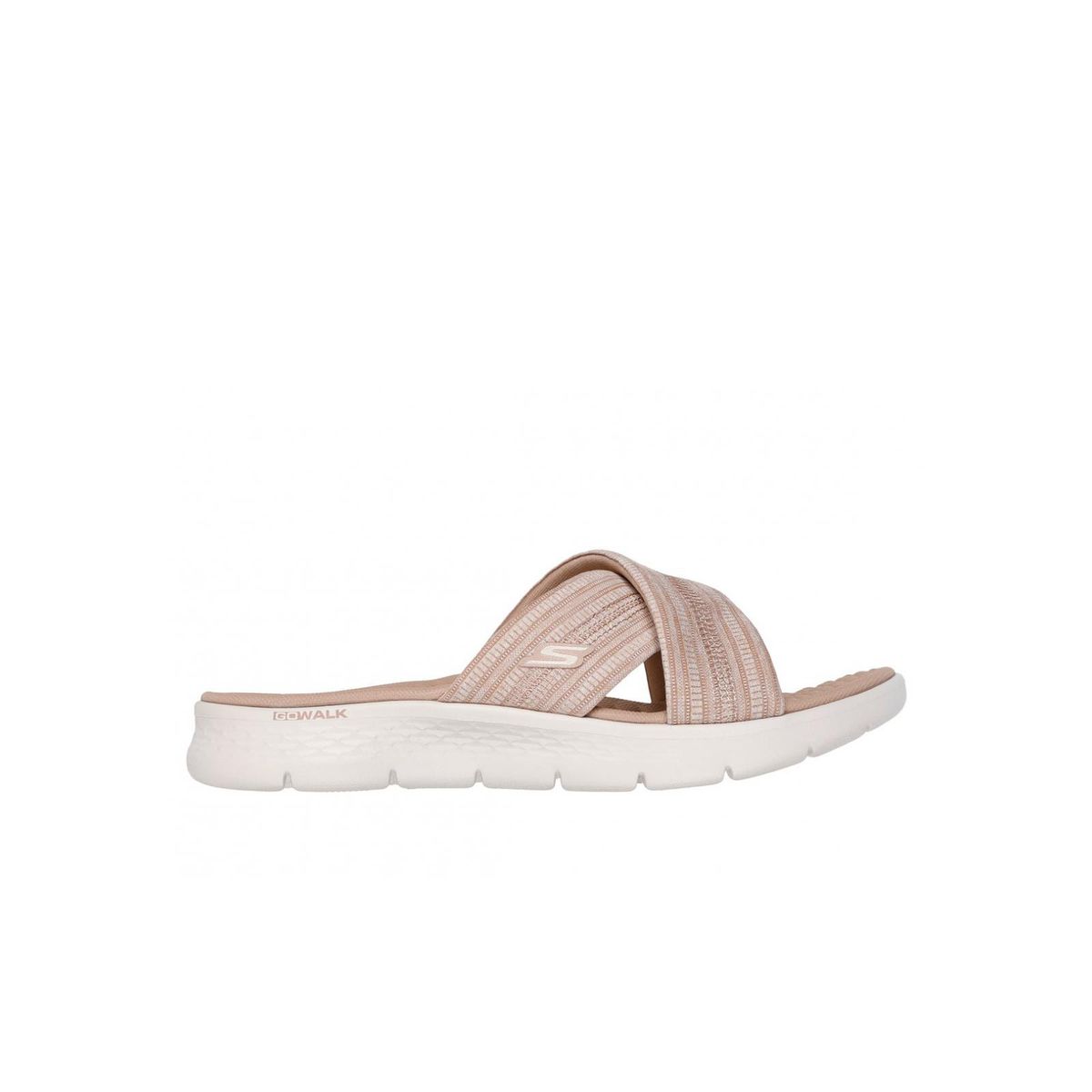 SKECHERS - Sandalias Mujer Go Walk Flex Beige TP Skechers