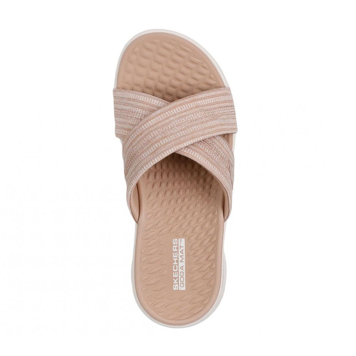 SKECHERS - Sandalias Mujer Go Walk Flex Beige TP Skechers