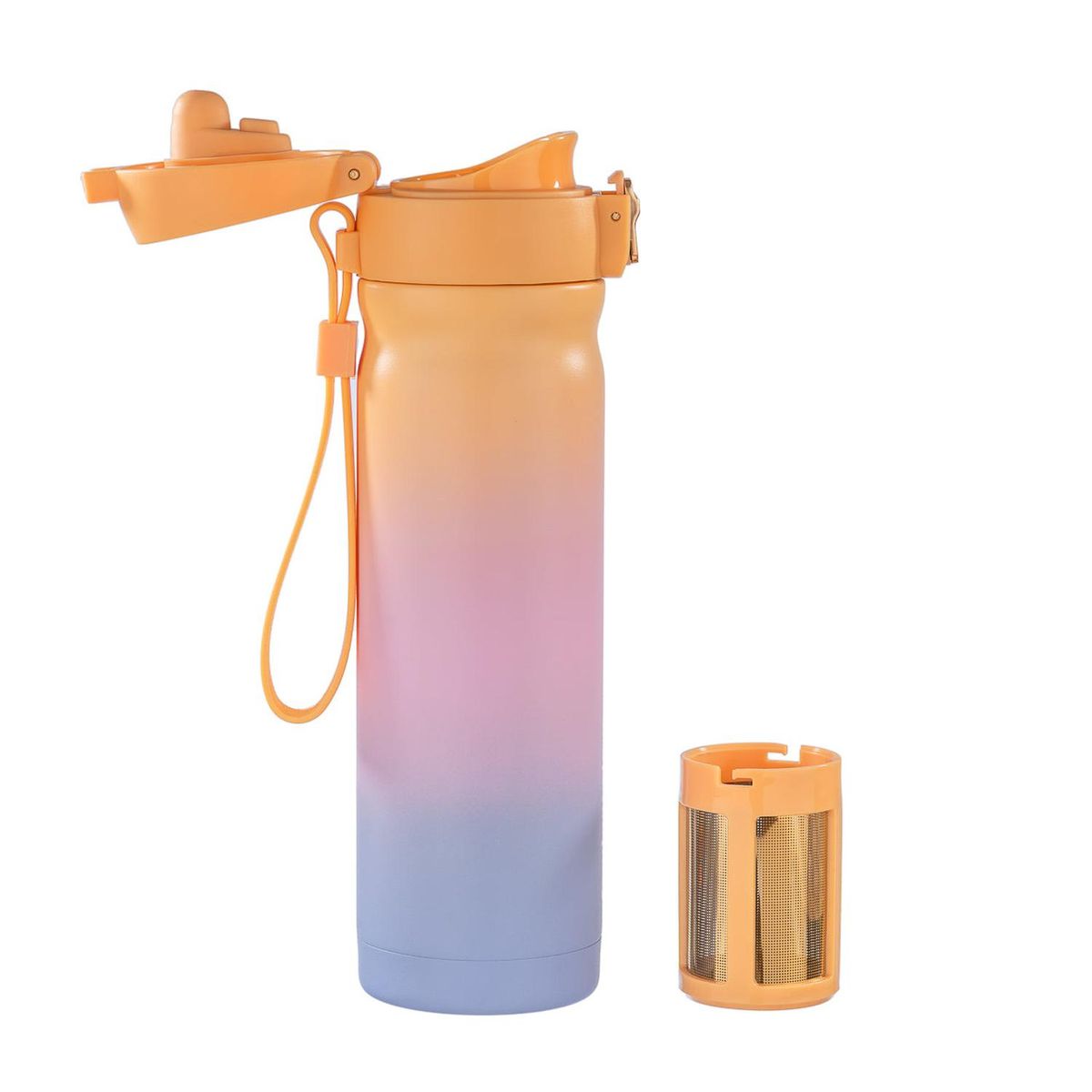 ADAGIO TEAS - Travel Mug 3 Colores Naranjo 400 ml