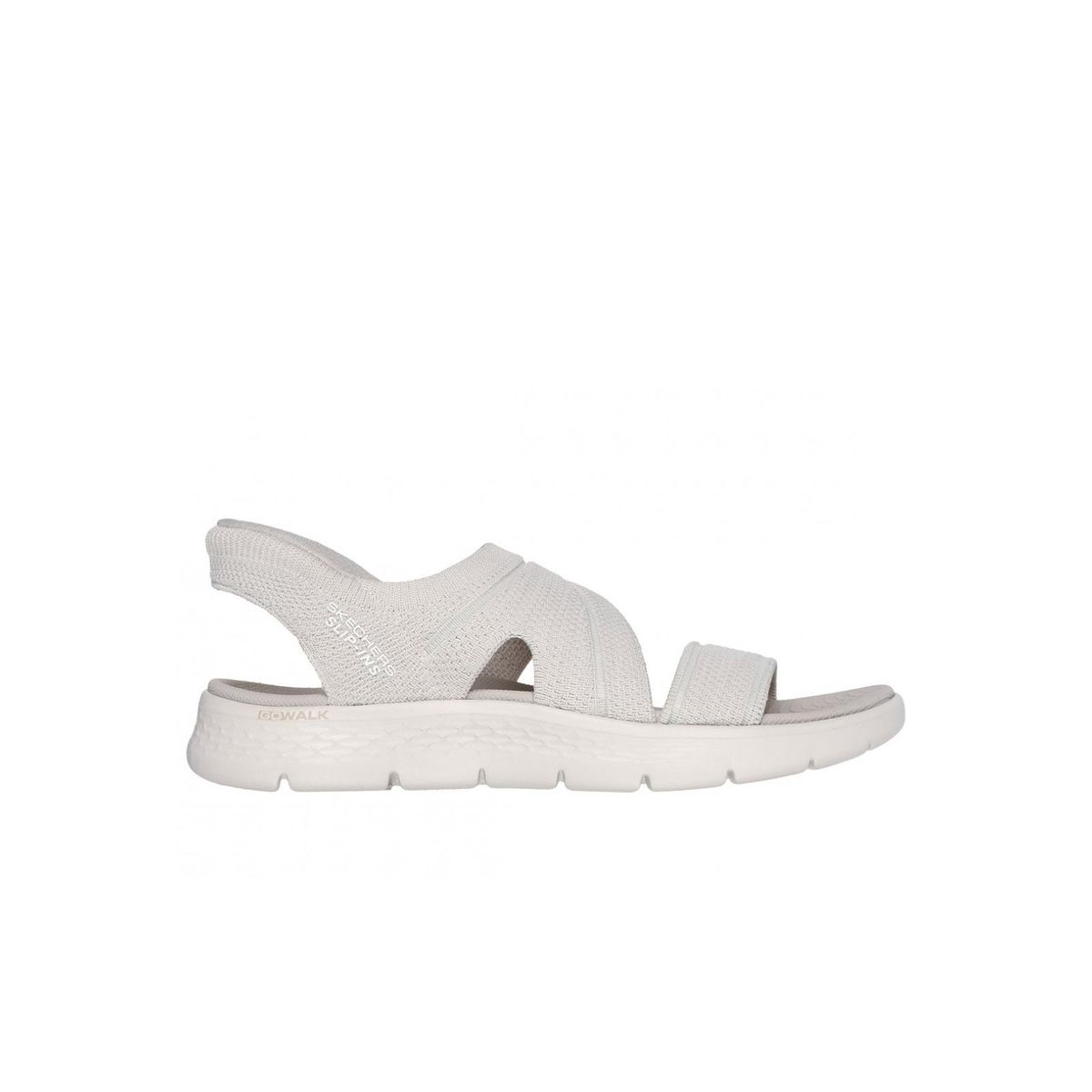 SKECHERS - Sandalias Mujer Slip-ins Go Walk Flex Enticing Beige Skechers