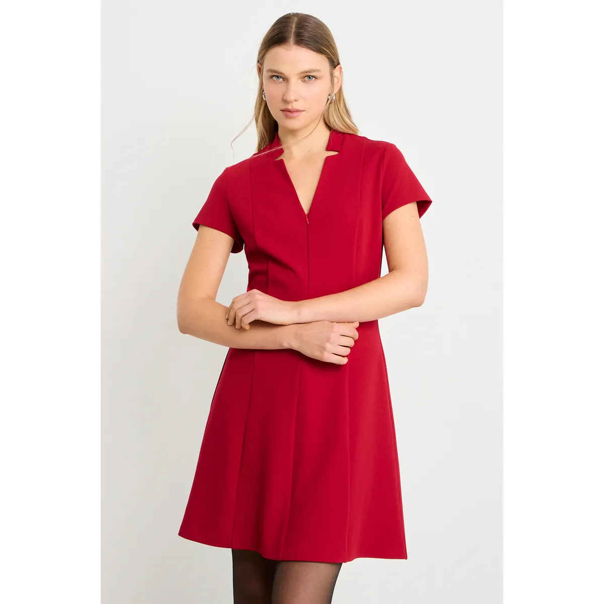 ASH - Vestido Corto Mujer Rojo Ash