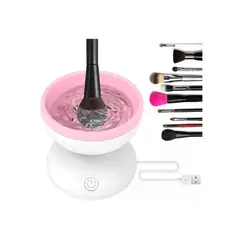 GENERICO - Limpiador De Brochas De Maquillaje Eléctrico Cepillo Brochas