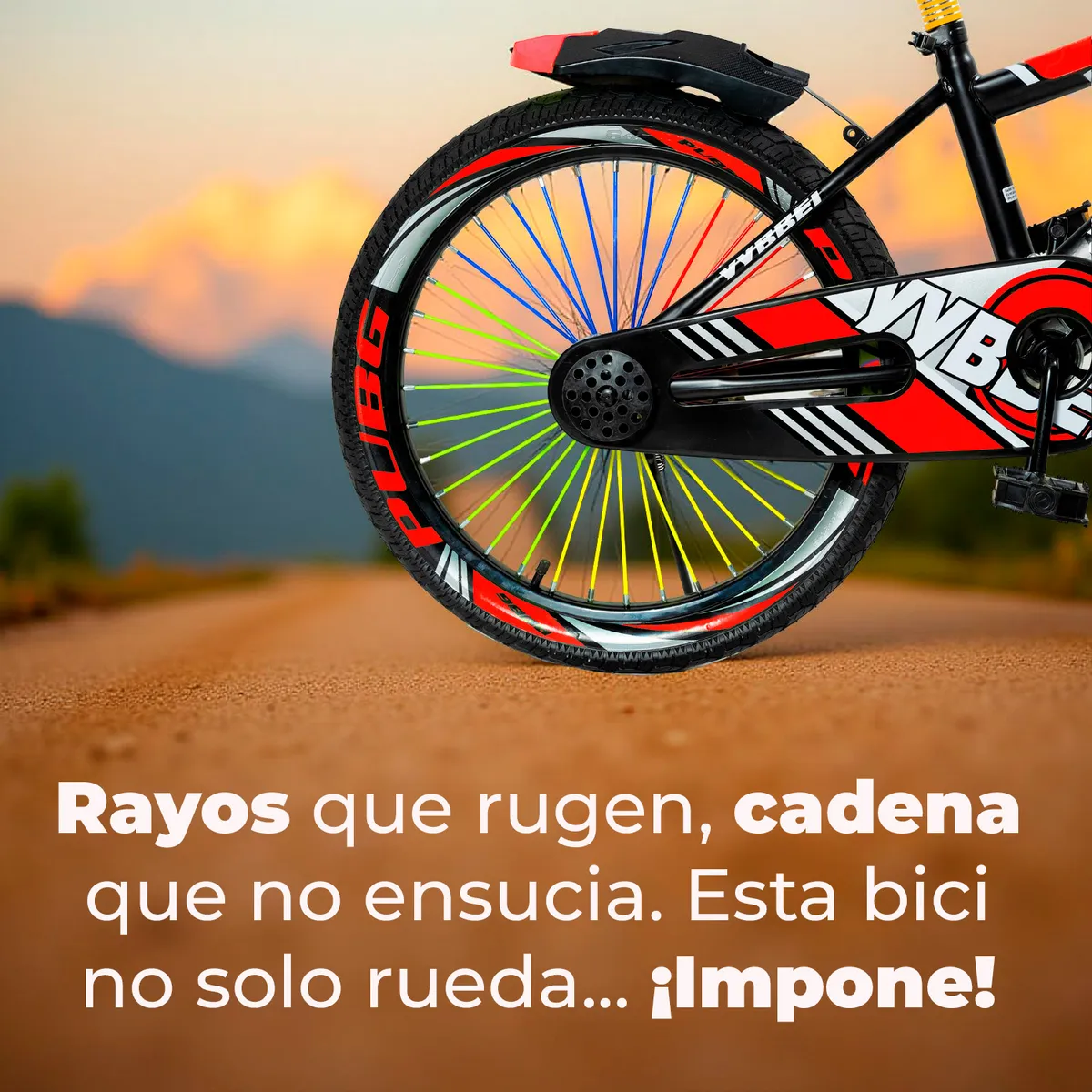 MUNDO ONLINE - Bicicleta Niño Infantil Montain Bike MTB Con Ruedas Aro 20