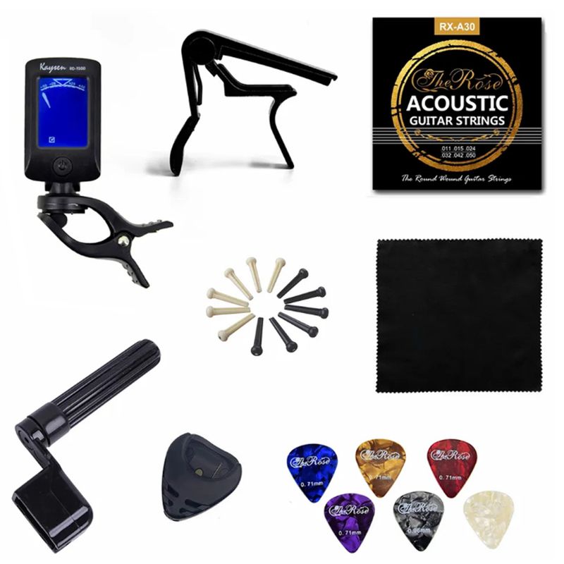 GENERICO - kit para guitarra 23 en 1