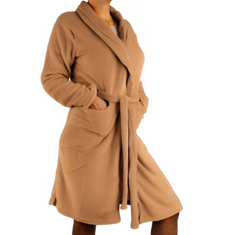 MPROPIA - Bata Polar Mujer Hombre Premium Excelente Calidad 203