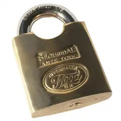 GENERICO - CANDADO FLOOD X-5 DE SEGURIDAD 60 MM