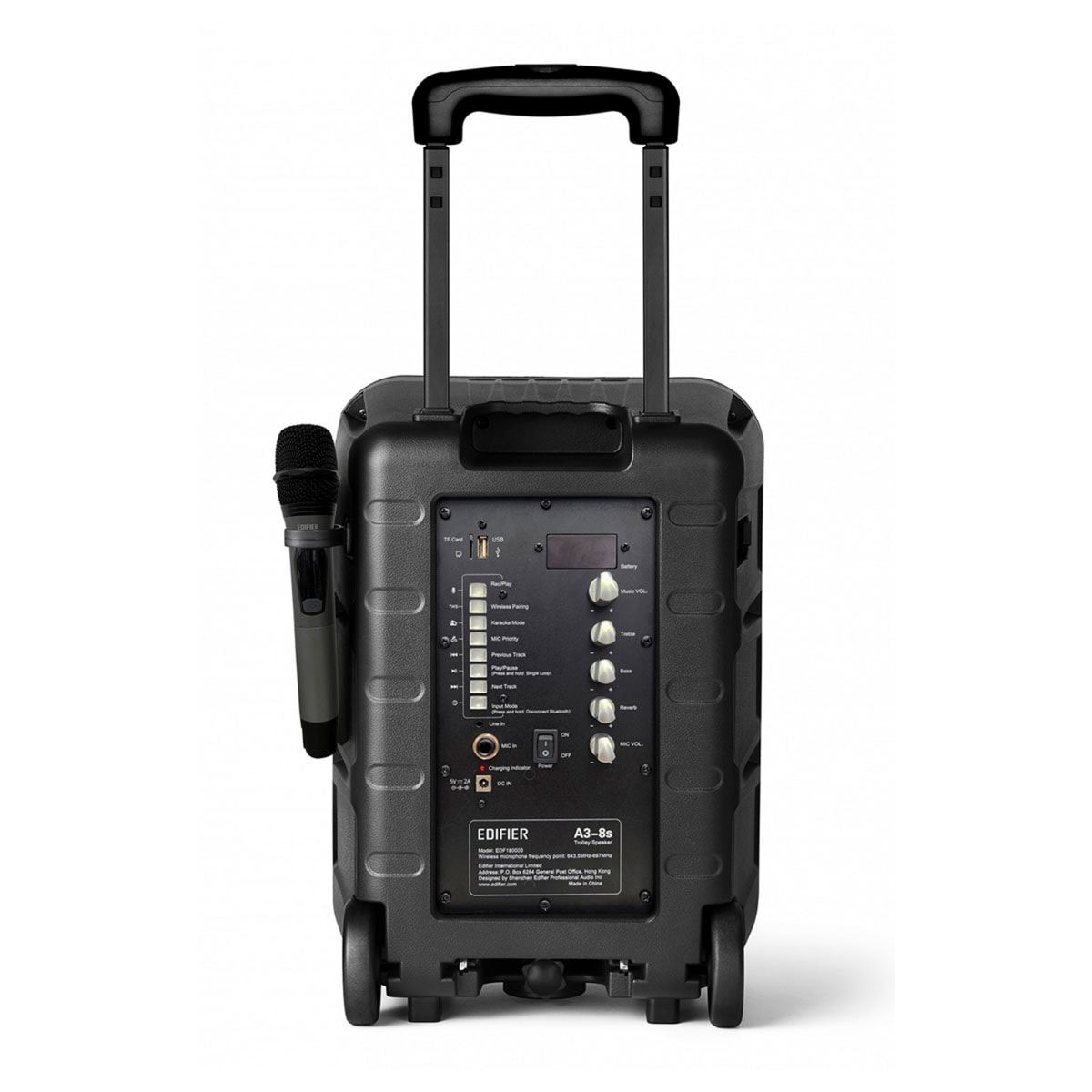 EDIFIER - Edifier A3-8S Sistema Portátil Parlante Activo con Micrófono