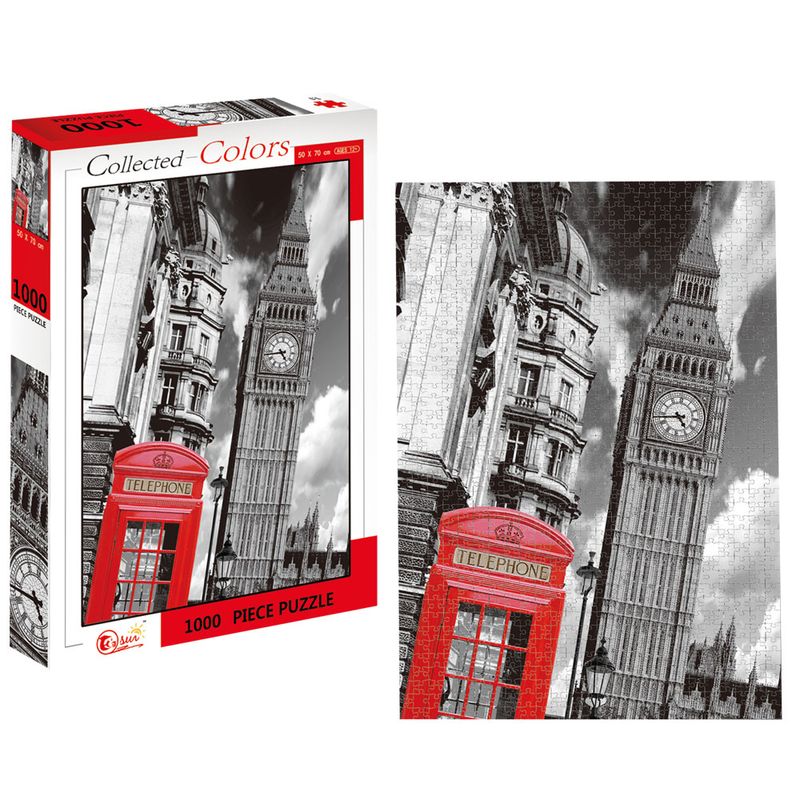 PRONOBEL - Puzzles 1000 Piezas Ciudades 37x27 cm Big Ben