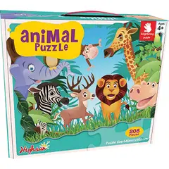 PRONOBEL - Puzzle Deluxe 208Pc 27x23x9 cm Animales