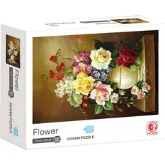 PRONOBEL - Puzzle 1000 Piezas 23x19x6 cm Flores