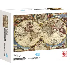 PRONOBEL - Puzzle 1000 Piezas 23x19x6 cm Mapa