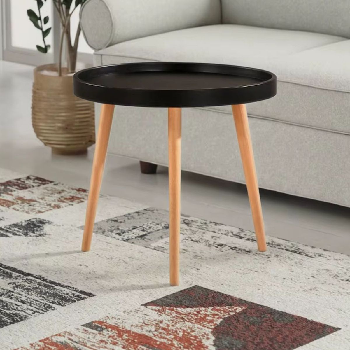 HABITA2 CHILE - Mesa de centro Magic -Negro