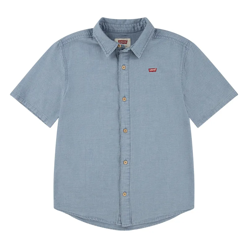 LEVIS - Camisa Niño Manga Corta Azul Levis