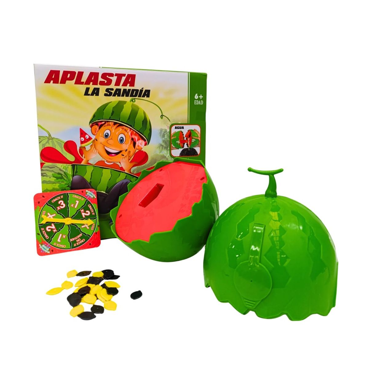GENERICO - JUGUETE APLASTA SANDIA JUEGO DE MESA FAMILIAR