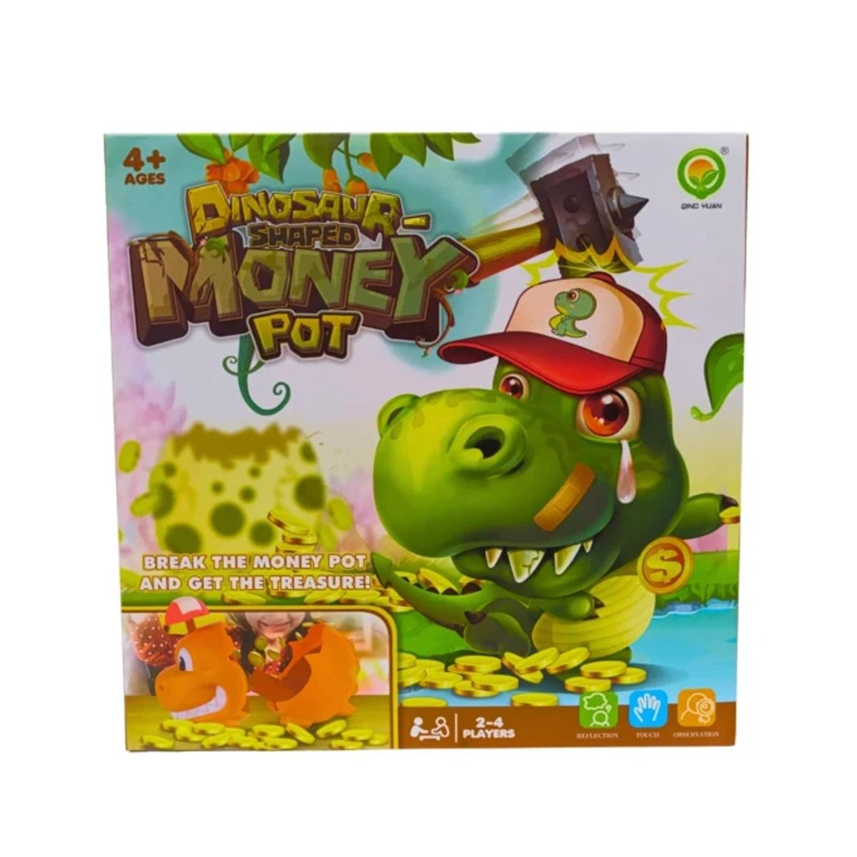 GENERICO - Juguete Familiar De Mesa Dino Rompe Alcancia