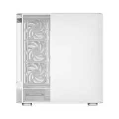 GENERICO - Gabinete Gamer XYZ Quantum PRO, Pantalla LCD, 4 Fans ARGB, Blanco