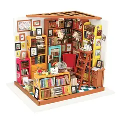 ROBOTIME - Biblioteca de Sam Miniatura Puzzle 3d