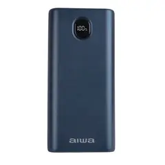 AIWA - Cargador Batería Externa Power Bank 20000mah Paw-400 Color Azul Oscuro