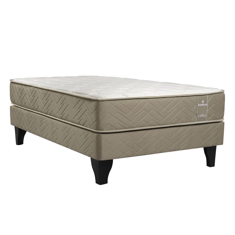 CELTA - Cama Europea Bamboo 1,5 plaza