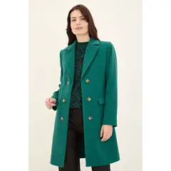 MA GRIFFE - Chaqueton Verde Musgo Mujer