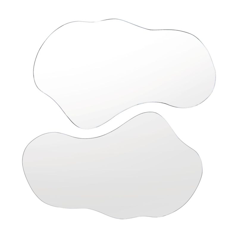 FMFURNITURE - Espejo 35X60X19 Cm Forma Irregular