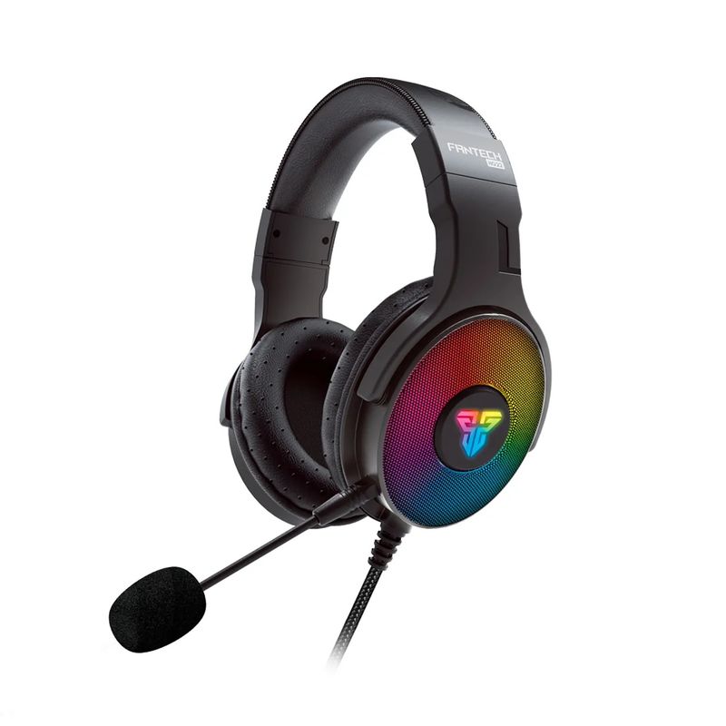FANTECH - Audífonos Gamer Fantech Fusion Hg22 Rgb 7.1 Negro
